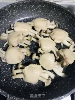 Make Crab mushrooms with no bone wings step 5