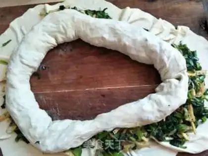 Make Spinach rolls step 6