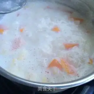 Make Woodmelon oatmeal step 4
