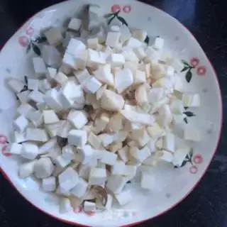 Make Fried peas step 1