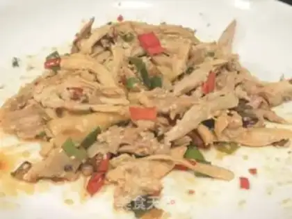 Make Hands tore chicken step 6