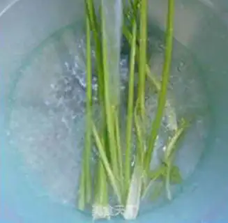 Make The celery sprouts step 4