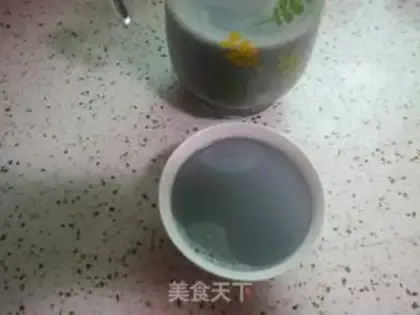 Make Black sesame soy sauce step 3
