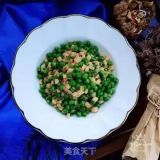 Make Fried peas step 8