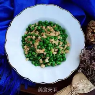 Make Fried peas step 9