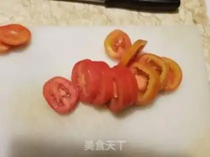 Make Take the fish eggs, sandwich step 3