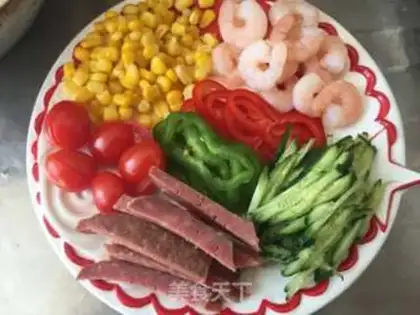 Make Viet Nam Spring Roll step 2