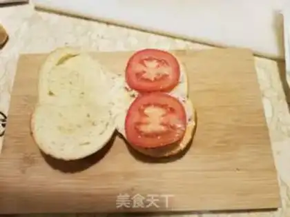 Make Take the fish eggs, sandwich step 7