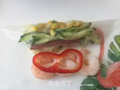 Make Viet Nam Spring Roll step 5