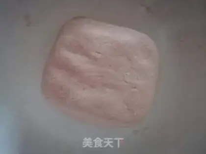 Make Red sticky bean bag step 1