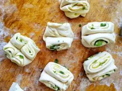 Make A roll of buns step 10
