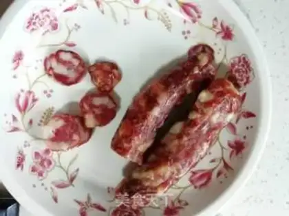 Make Scrambled sausage step 1