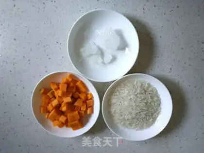 Make Rice pumpkin juice step 0