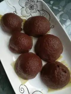 Make Red sticky bean bag step 7