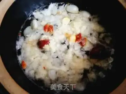Make "Red-tree silver ear soup." step 4