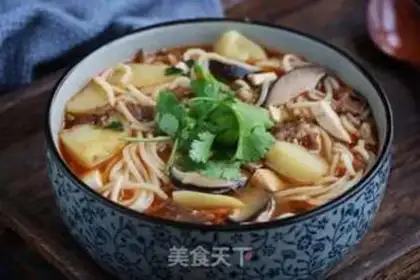 Make Lamb noodles step 7