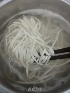 Make Sausage noodles step 1