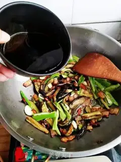 Make Rice steam tofuballs step 5
