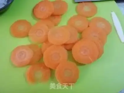Make Sugar carrots step 1