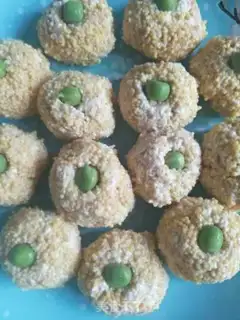 Make Rice steam tofuballs step 7