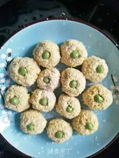 Make Rice steam tofuballs step 8