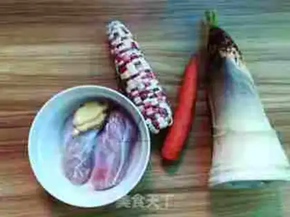 Make Spring corn carrots, skinny broth step 0