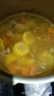 Make Corn carrot steak soup step 5