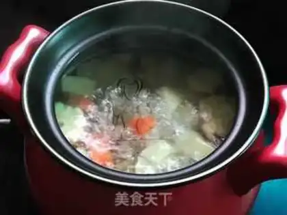Make Spring corn carrots, skinny broth step 5