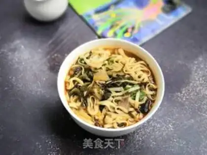 Make Sour beef noodles step 4