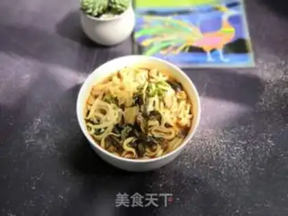 Make Sour beef noodles step 6