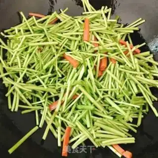 Make Ham sausage fried artemisinin step 4