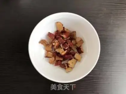 Make The sweet potato peanuts step 2
