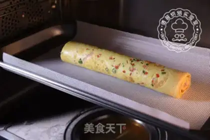 Make Egg roll steam step 9