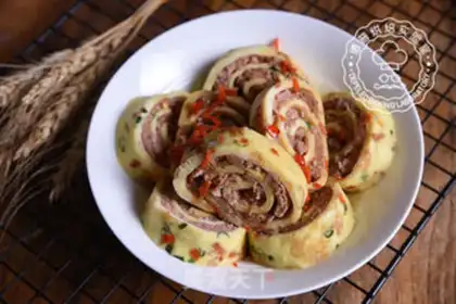 Make Egg roll steam step 10