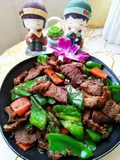 Make Fried beef step 8