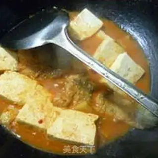 Make Tofu boiled the bass step 10
