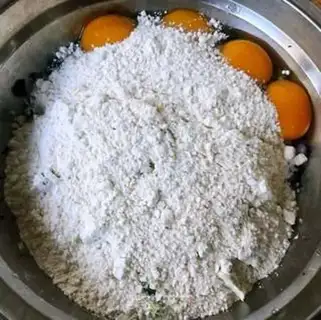 Make Porridge omelet step 4