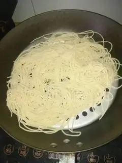 Make Spaghetti noodles step 1