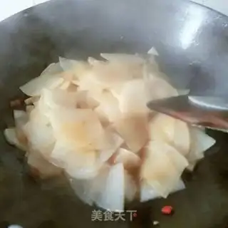 Make Sour radish step 3