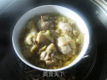 Make Onion bacon abalone mushrooms step 11