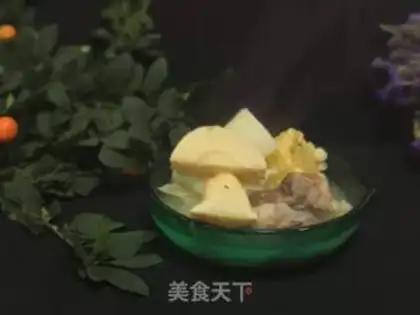 Make Corn and radish bone soup step 5