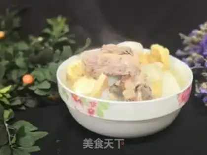 Make Corn and radish bone soup step 8