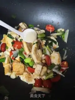 Make Onion tofu step 3
