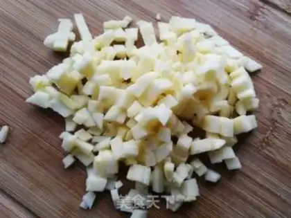 Make Peanut apple soy step 1