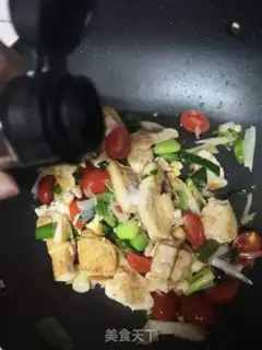 Make Onion tofu step 4