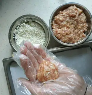 Make Pearl meatballs step 4