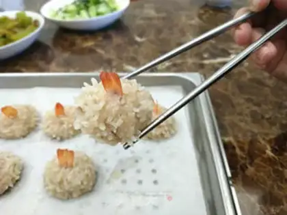 Make Pearl meatballs step 8