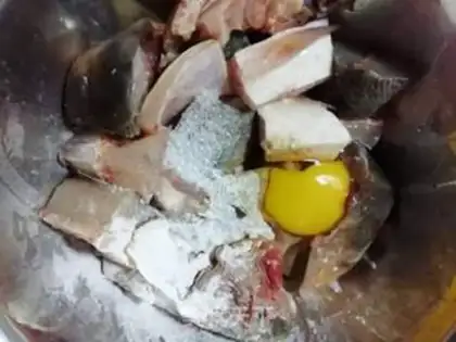 Make The fish head step 2