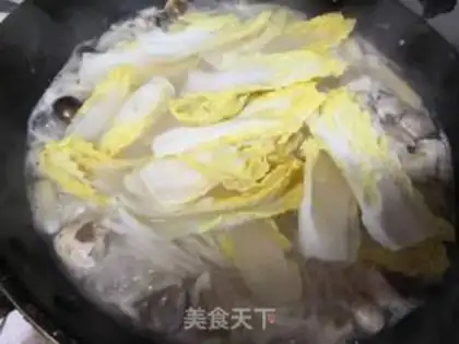 Make Mushrooms, noodles step 4