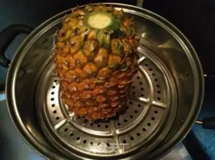 Make Pineapple rice step 12
